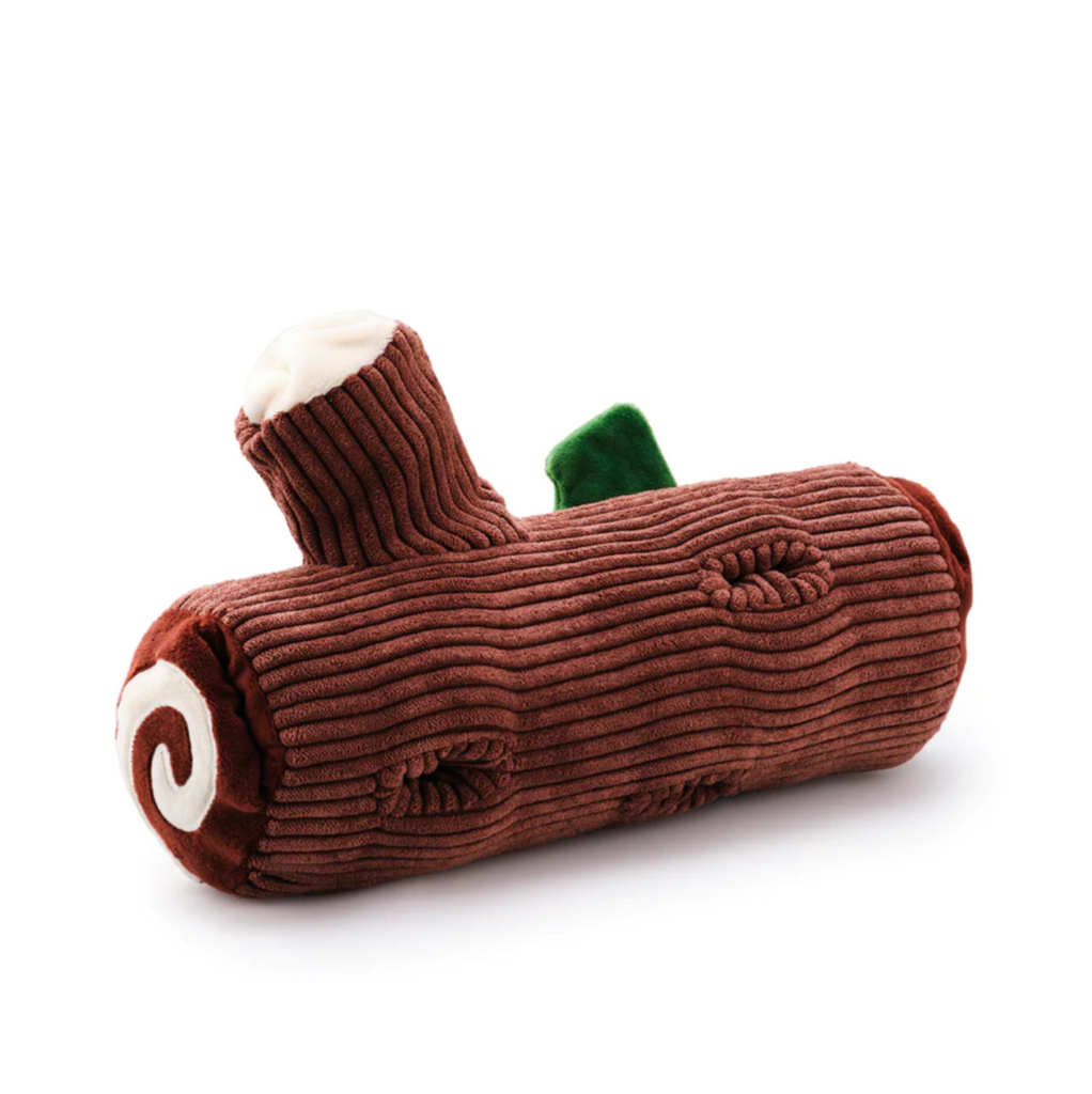 The Foggy Dog | Yule Log Interactive Snuffle Dog Toy